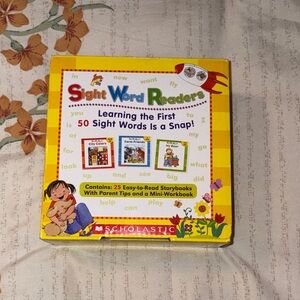 Scholastic Yellow Sight Word Readers Box Set